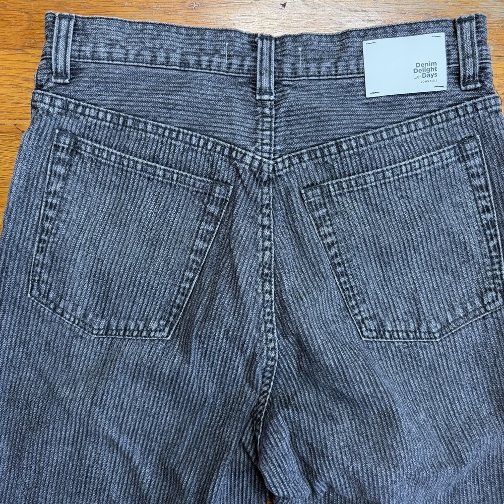 John Bull Denim Delight Days Vol 5 Jeans Gray Striped Sz 28 JY233P02 Japan 231